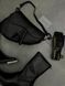 Medium Soft Saddle Bag Total Black [коробка кришка-дно] pr09991 фото 5
