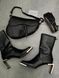 Medium Soft Saddle Bag Total Black [коробка кришка-дно] pr09991 фото 4