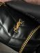 Saint Laurent Puffer Small in Nappa Leather Black/Gold [звичайна брендована коробка] pr0010 фото 11