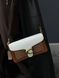 Сoach Tabby Shoulder Bag Signature Canvas White/Brown [крафтова брендована коробка] pr0082 фото 6