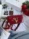 Tabby Shoulder Bag Red Mini [ крафтова коробка] pr0075 фото 8