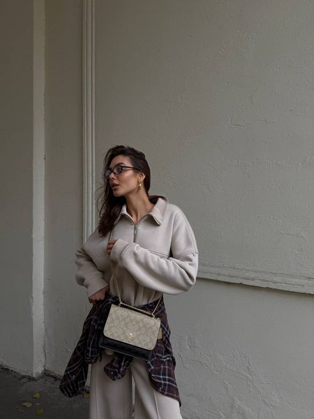 Coach Mini Klare Crossbody in Signature Canvas Beige/Black [оригінальна брендована коробка] pr0073 фото