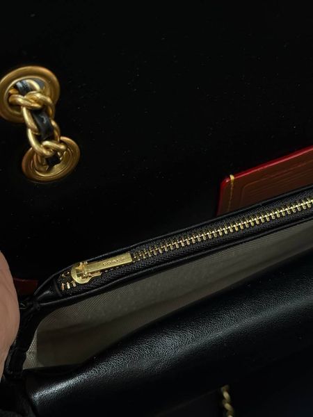 Coach Tabby Shoulder Bag With Pillow Quilting Black [магнітна коробка] pr0117 фото