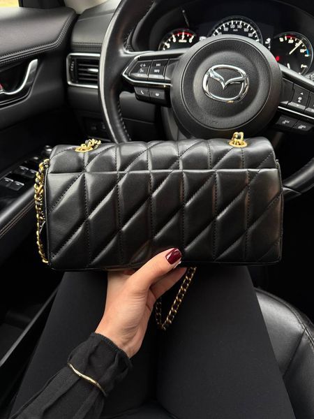 Coach Tabby Shoulder Bag With Pillow Quilting Black [магнітна коробка] pr0117 фото