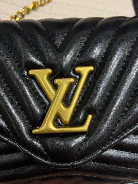 Louis Vuitton New Wave Multi Pochette Bag Black/Gold [магнітна брендована коробка] pr0013 фото