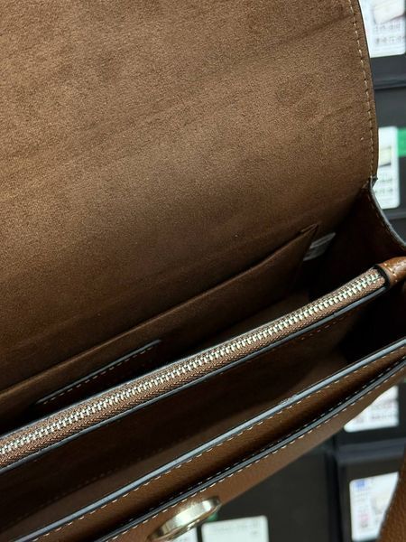 Сoach Tabby Shoulder Bag Brown/Silver [оригінальна коробка] pr01981 фото