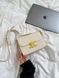 Celine Teen Triomphe Bag in Shiny Calfskin MILK PREMIUM [оригінальна коробка] pr0011 фото 11
