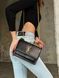 Yves Saint Laurent Medium Sunset in Smooth Leather Black/Gold pr08510 фото 7