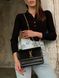 Yves Saint Laurent Medium Sunset in Smooth Leather Black/Gold pr08510 фото 2