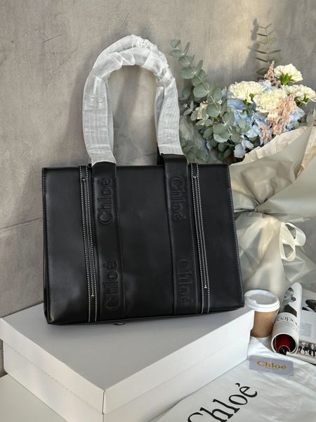 Chloe Shopper Woody Tote Bag pr8904 фото
