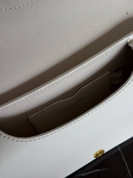 Dior Bobby Bag WHITE Smooth Skin [оригінальна коробка] pr1904 фото