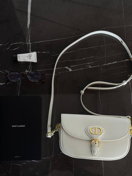 Dior Bobby Bag WHITE Smooth Skin [оригінальна коробка] pr1904 фото