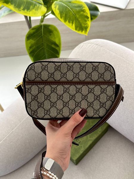 Gucci Horsebit 1955 Small Shoulder Bag Brown [оригінальна коробка] pr7719 фото
