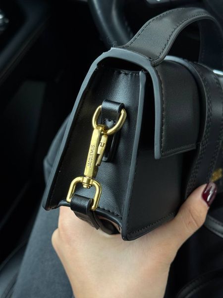 Jacquemus Le Bambino Handbag With Adjustable Crossbody Black pr1051 фото