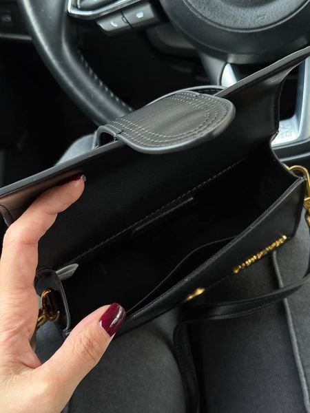 Jacquemus Le Bambino Handbag With Adjustable Crossbody Black pr1051 фото