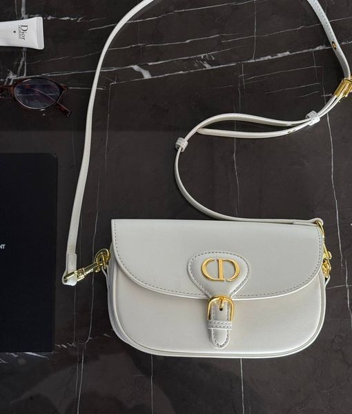 Dior Bobby Bag WHITE Smooth Skin [оригінальна коробка] pr1904 фото