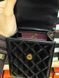 Chanel Pearl Crush Phone Case With Chain Lambskin Black Коробка магніт pr2928 фото 12