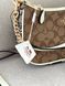 Coach Teri Shoulder Bag In Signature Canvas Snake/Brown [крафтова брендована коробка] pr97063 фото 8