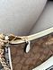 Coach Teri Shoulder Bag In Signature Canvas Snake/Brown [крафтова брендована коробка] pr97063 фото 5