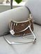 Coach Teri Shoulder Bag In Signature Canvas Snake/Brown [крафтова брендована коробка] pr97063 фото 9
