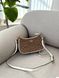 Coach Teri Shoulder Bag In Signature Canvas Snake/Brown [крафтова брендована коробка] pr97063 фото 2