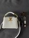 Louis Vuitton Capucines BB Milk/Gold Коробка магніт lv1034 фото 16
