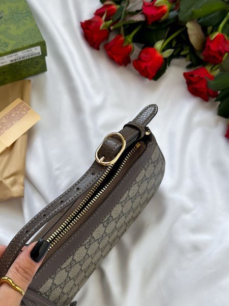 Gucci Ophidia Gg Medium Handbag Brown [оригінальна коробка] g00179 фото