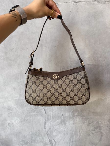 Gucci Ophidia Gg Medium Handbag Brown [оригінальна коробка] g00179 фото