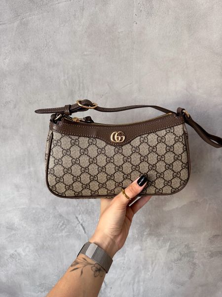 Gucci Ophidia Gg Medium Handbag Brown [оригінальна коробка] g00179 фото