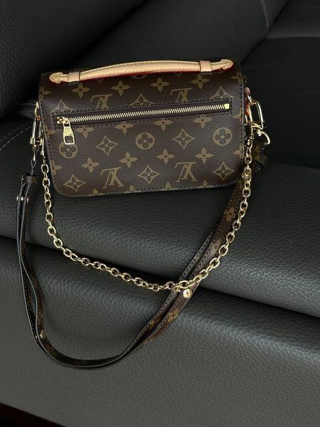 Louis Vuitton Pochette M&eacute;tis East West Bag Brown/Milk [ коробка магніт ] pr7344 фото