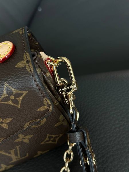 Louis Vuitton Pochette M&eacute;tis East West Bag Brown/Milk [ коробка магніт ] pr7344 фото
