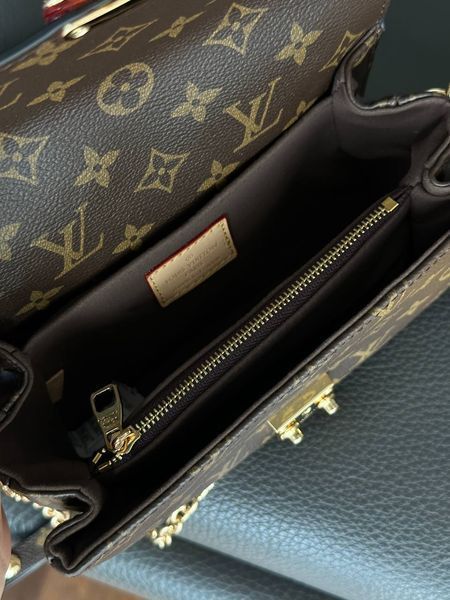 Louis Vuitton Pochette M&eacute;tis East West Bag Brown/Milk [ коробка магніт ] pr7344 фото