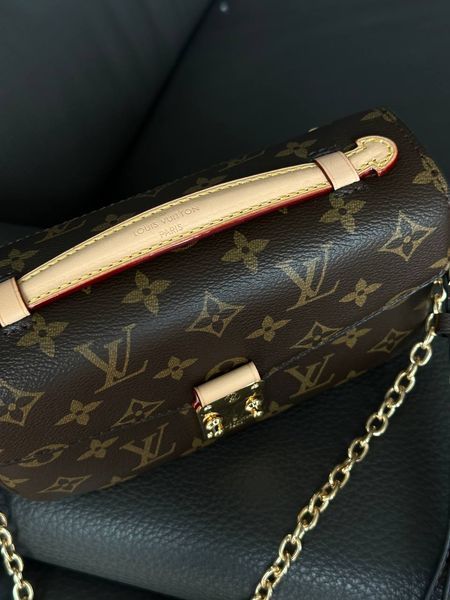 Louis Vuitton Pochette M&eacute;tis East West Bag Brown/Milk [ коробка магніт ] pr7344 фото