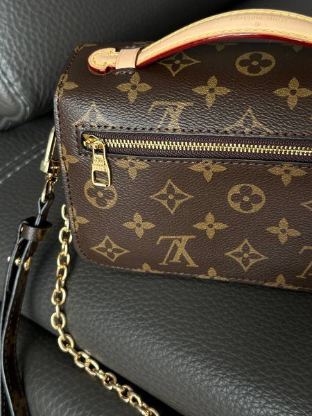 Louis Vuitton Pochette M&eacute;tis East West Bag Brown/Milk [ коробка магніт ] pr7344 фото