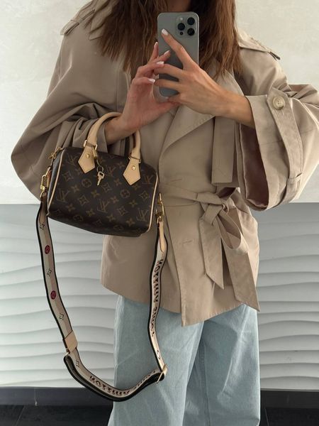 Louis Vuitton Speedy Nano Brown/Milk Коробка магніт lv1031 фото