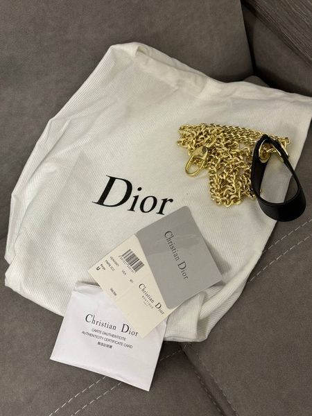 Mini Lady Dior Bag Black/Gold [звичайна бренд коробка] pr0038 фото
