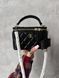Chanel Classic Black Lambskin Pearl Crush Vanity Bag Золота фурнітура [оригінальна магнітна коробка] pr2077 фото 14