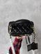 Chanel Classic Black Lambskin Pearl Crush Vanity Bag Золота фурнітура [оригінальна магнітна коробка] pr2077 фото 13