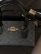Coach Andrea Carryall In Signature Canvas Brown/Black[магнітна коробка] pr97034 фото 18