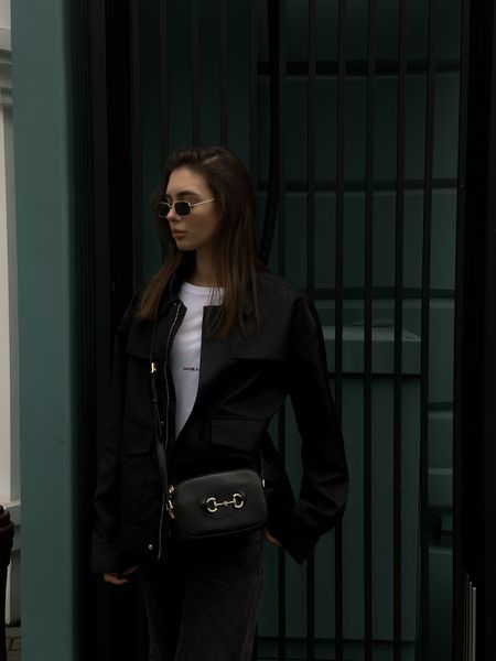 Gucci Horsebit 1955 Small Shoulder Bag Black [оригінальна коробка] pr7718 фото