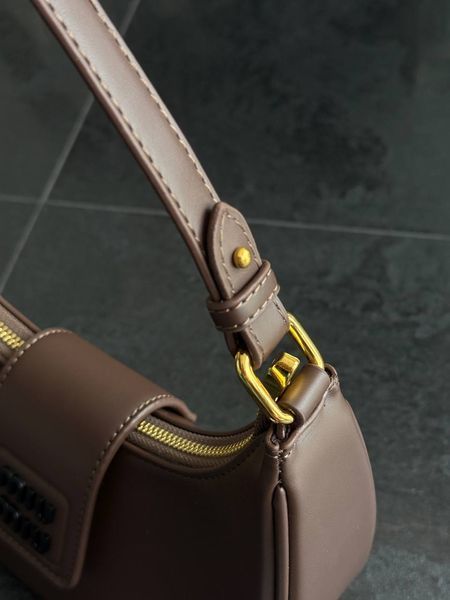 Miu Miu Leather Hobo Bag Brow оригинальна коробка] miu2589 фото