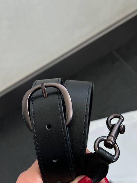 Сoach Tabby Shoulder Bag Signature Canvas Black [крафтова коробка] pr0800 фото