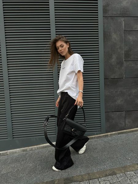 Сoach Tabby Shoulder Bag Signature Canvas Black [крафтова коробка] pr0800 фото