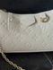 Louis Vuitton Mini Pochette Beige/Gold Коробка магніт lv1032 фото 16