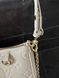 Louis Vuitton Mini Pochette Beige/Gold Коробка магніт lv1032 фото 17