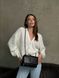 Yves Saint Laurent Medium Sunset in Smooth Leather Black/Black [звичайна брендована коробка] pr08511 фото 4