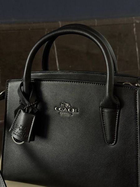 Coach Andrea Carryall Black [магнітна коробка] pr97029 фото