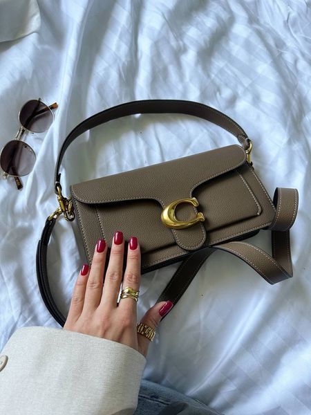 Coach Tabby Shoulder Bag Brown [крафт коробка] pr0094 фото