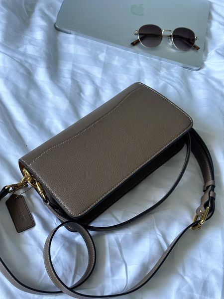Coach Tabby Shoulder Bag Brown [крафт коробка] pr0094 фото