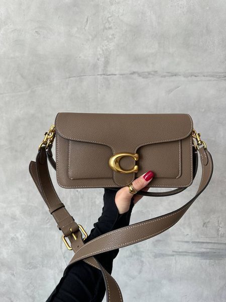 Coach Tabby Shoulder Bag Brown [крафт коробка] pr0094 фото